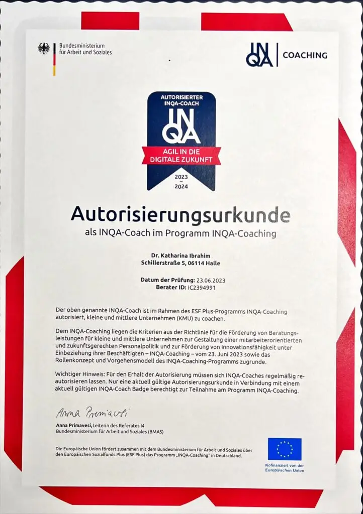 Zertifiziert für das Programm