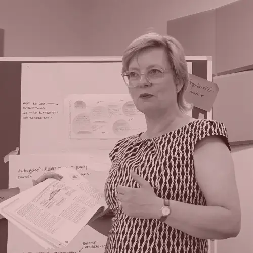 Katharina als Dozentin